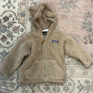 Baby Patagonia fuzzy jacket